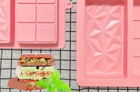 Molde silicona doble para chocolate Dubai